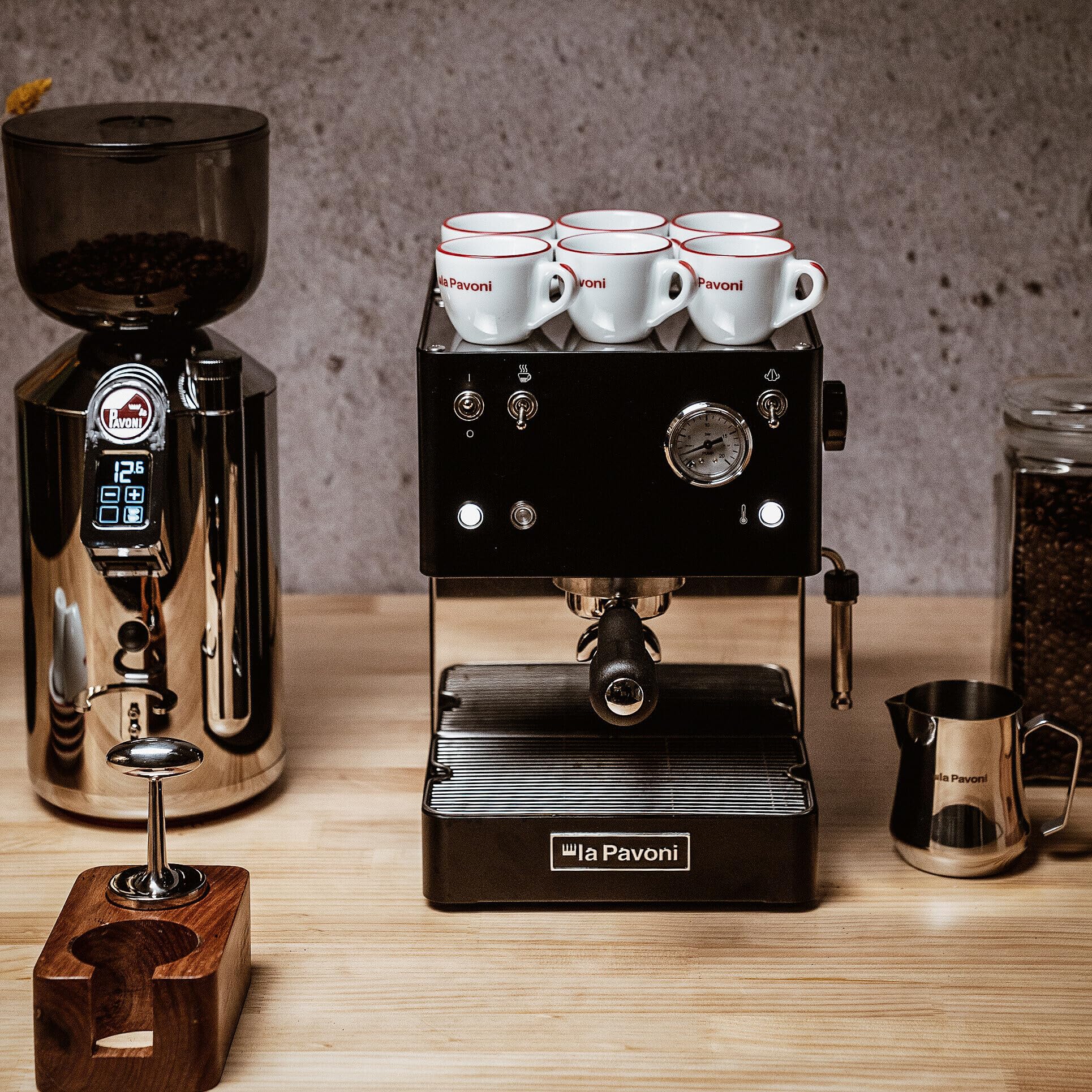 la-pavoni-casabar-lpmcbn01eu-macchina-espresso-manuale-nero image 6