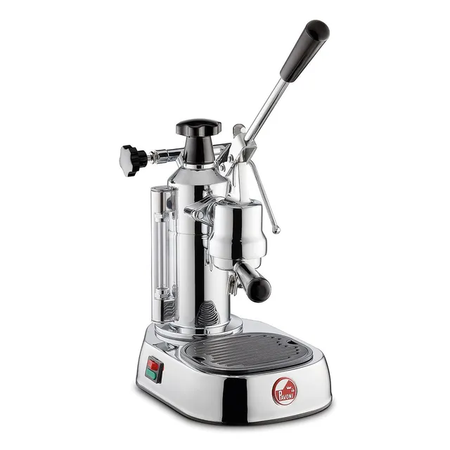 la-pavoni-europiccola-lusso-lplelq01eu-macchina-espresso-a-leva-chrome-noir image 1
