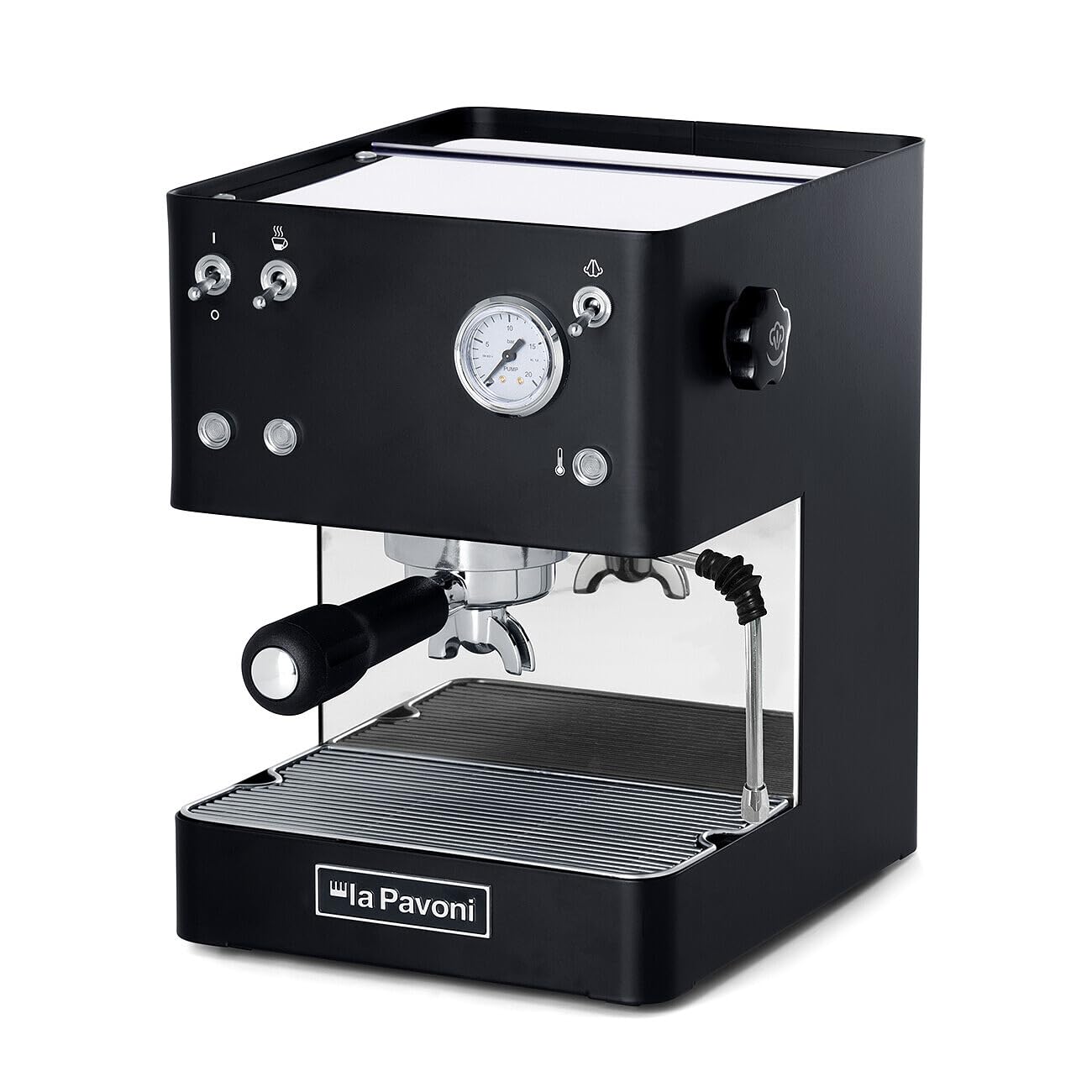 la-pavoni-casabar-lpmcbn01eu-macchina-espresso-manuale-nero image 1