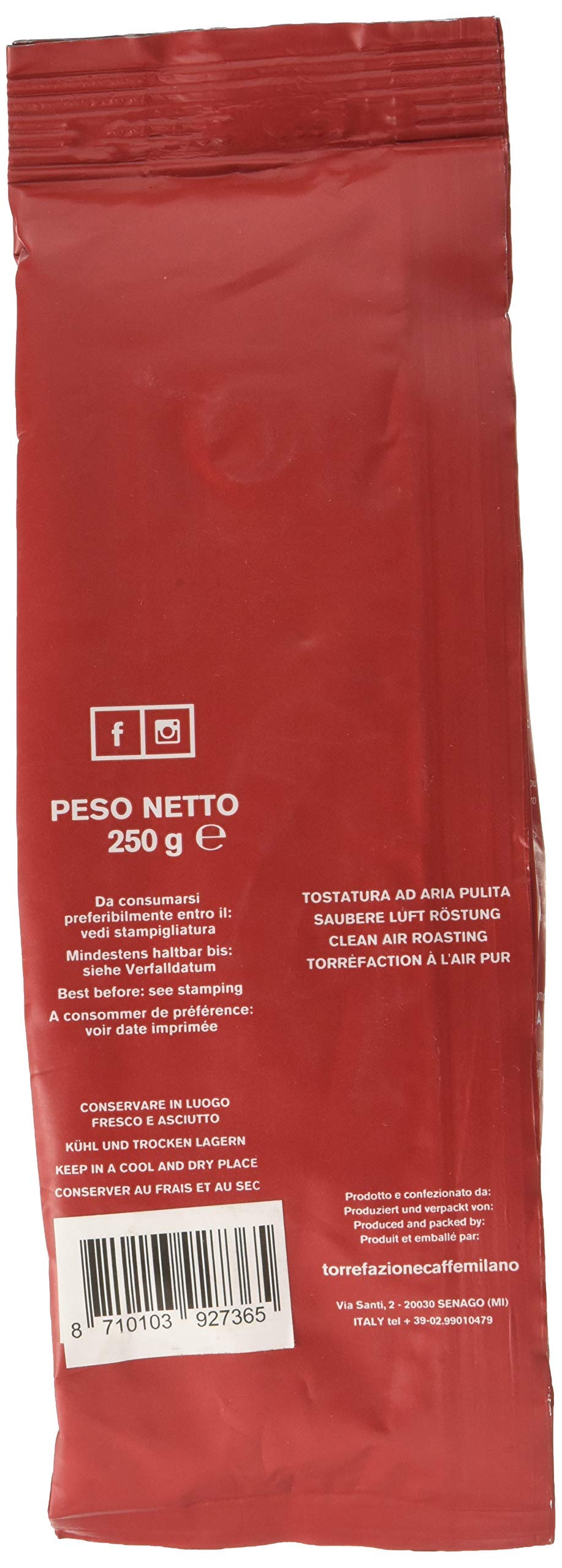 gaggia-caff-macinato-espresso-100-arabica-250-g-tostatura-chiara image 3