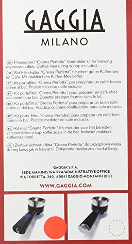 gaggia-crema-perfetta-portafiltro-pressurizzato-nero image 6