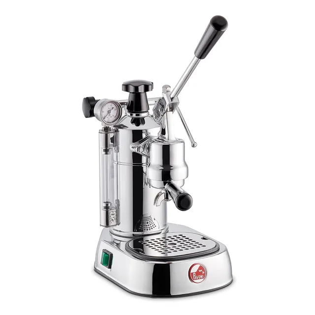 la-pavoni-pc-16-professional-macchina-espresso-a-leva-cromata image 1