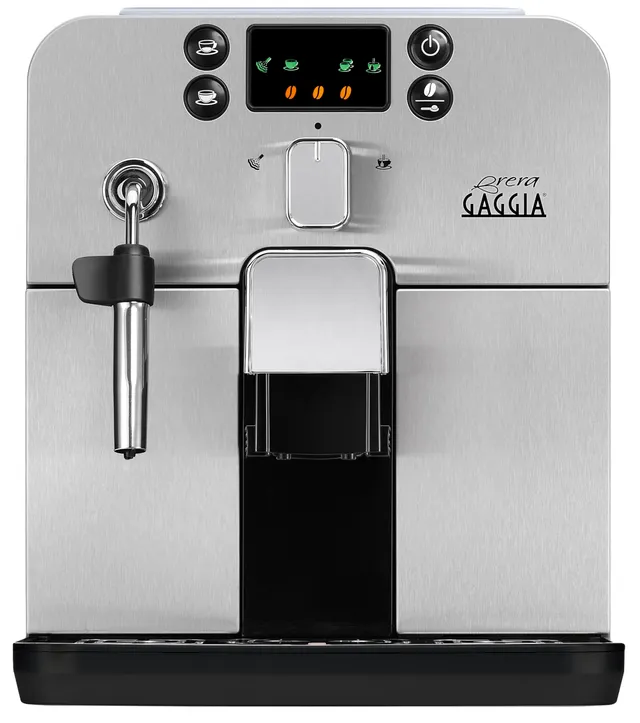 gaggia-brera-ri9305-11-macchina-caff-automatica-argento-nero-grani-e-macinato image 1