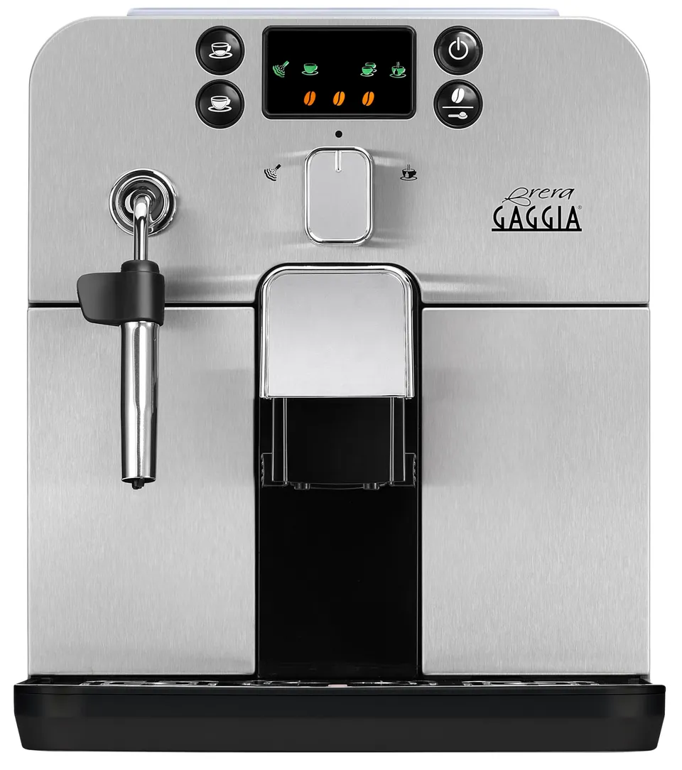 gaggia-brera-ri9305-11-macchina-caff-automatica-argento-nero-grani-e-macinato image 1