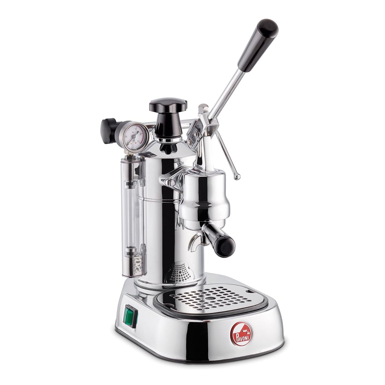 la-pavoni-professional-lusso-pl-macchina-espresso-a-leva-1-6l-argento image 1