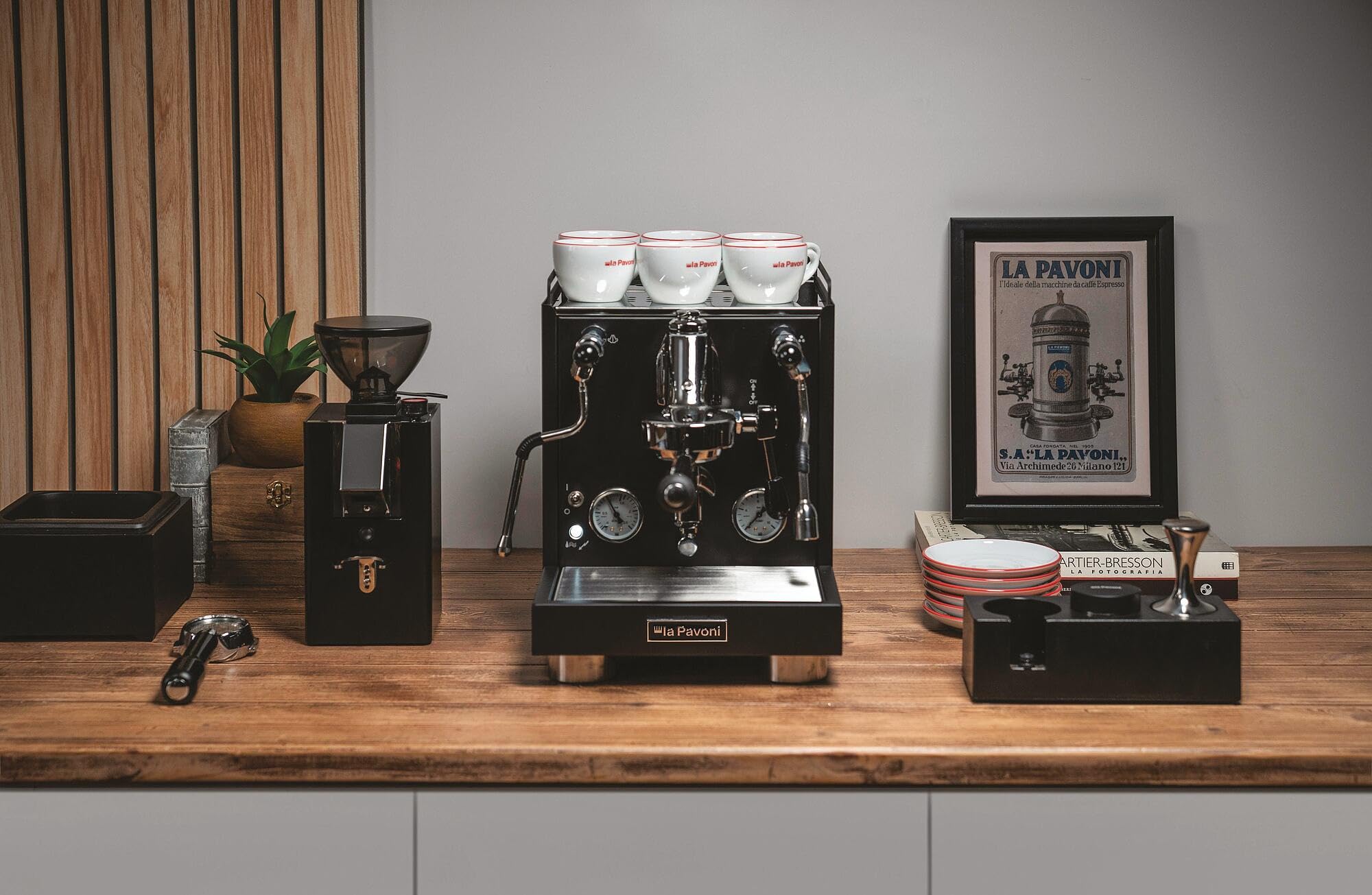 la-pavoni-new-cellini-evolution-lpscvb01eu-macchina-espresso-acciaio-nero image 8