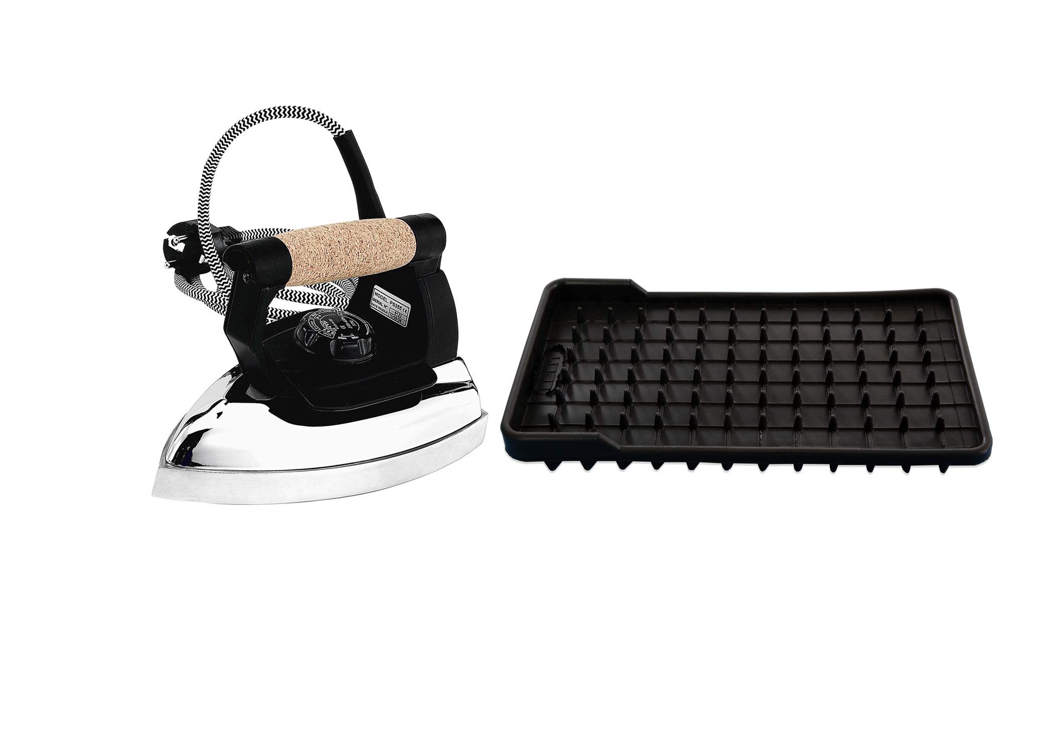 lelit-ps355-ferro-da-stiro-a-secco-professionale-piastra-alluminio image 1