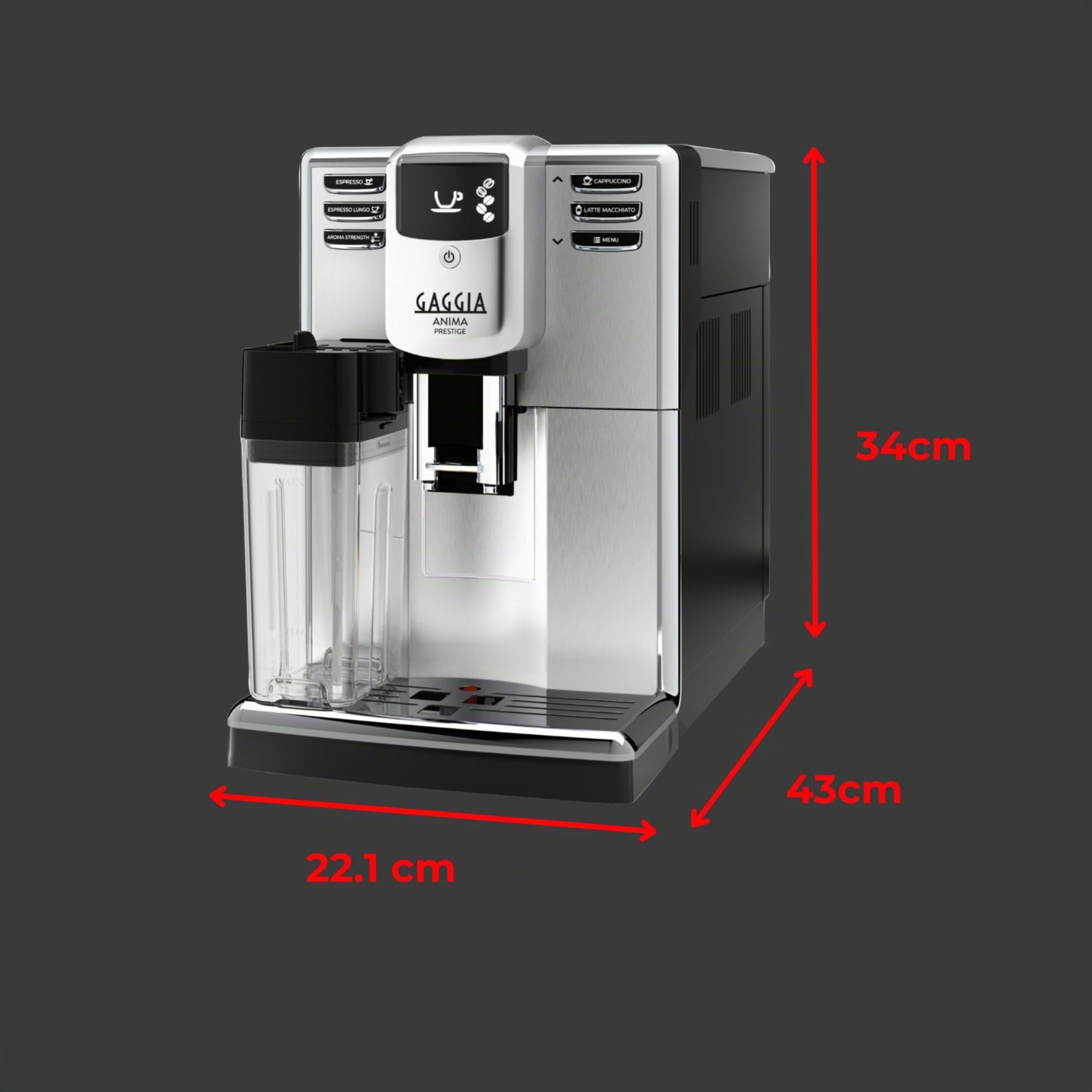 gaggia-anima-prestige-macchina-automatica-con-caraffa-latte image 8
