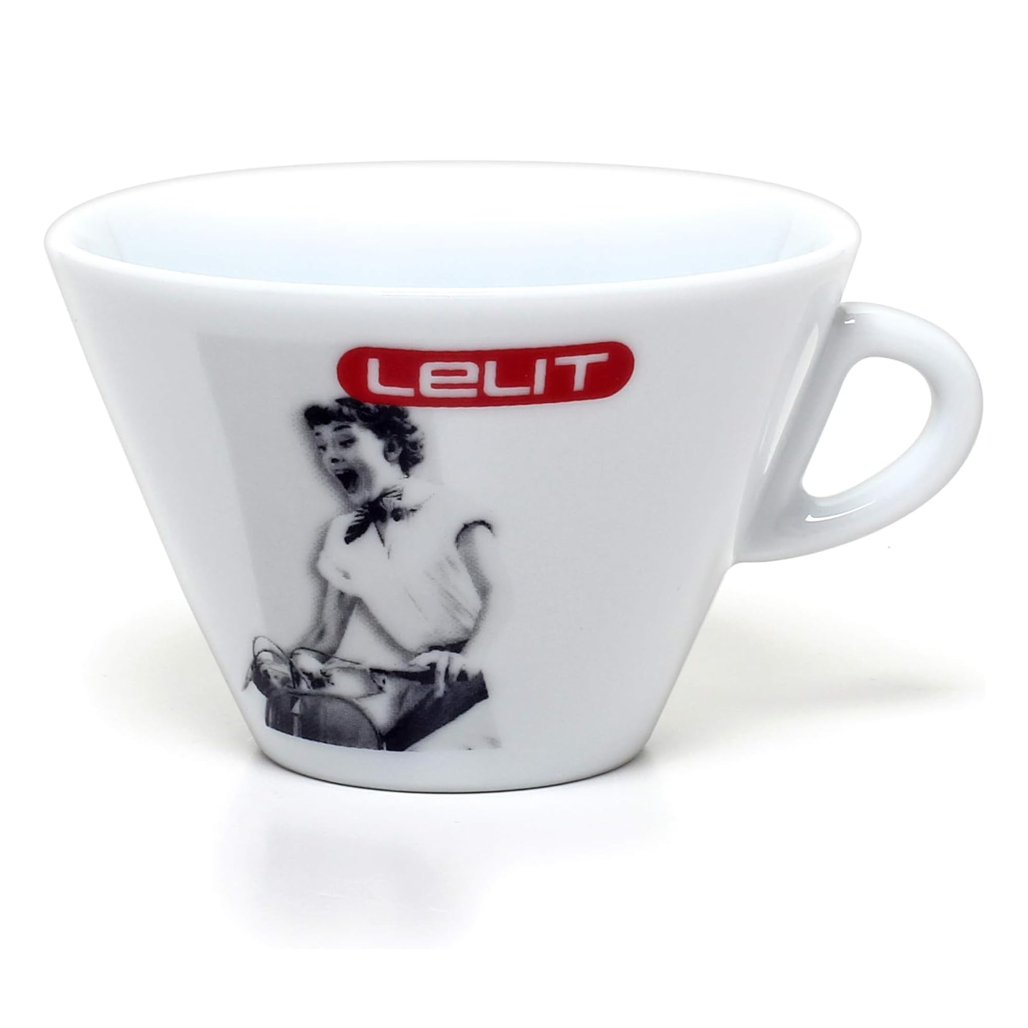 lelit-pl303-tazze-caff-latte-in-porcellana-con-piattino-set-6-pezzi-bianco image 1