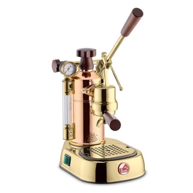 la-pavoni-professional-rame-gold-macchina-da-caff-a-leva image 1