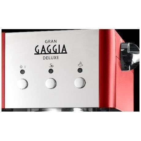 gaggia-gran-gaggia-deluxe-macchina-espresso-manuale-15-bar-rossa image 6