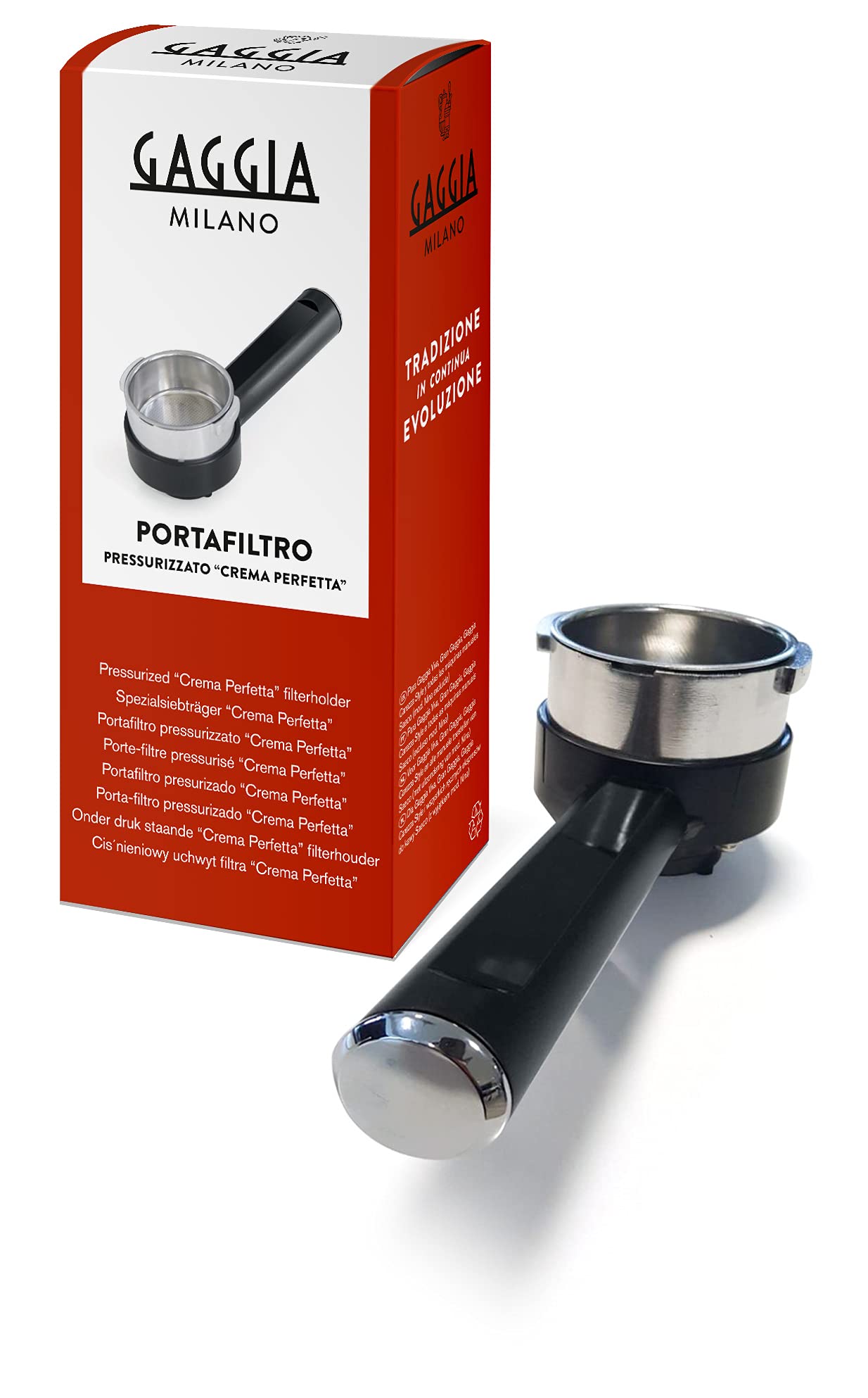 gaggia-crema-perfetta-portafiltro-pressurizzato-nero image 1